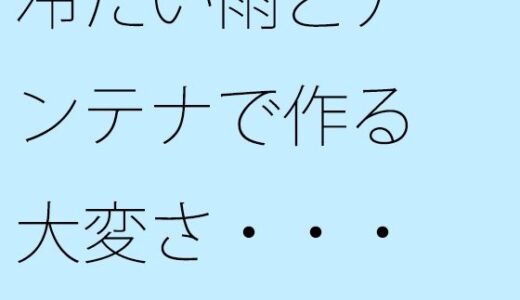 【2025-09-26発売】冷たい雨とアンテナで作る大変さ・・・見えなくなるのを小刻みの冷静さで【d_672890】【サマールンルン】