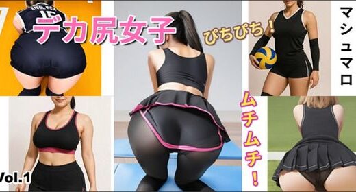 【2025-10-09発売】［デカ尻女子］vol1 ｜ むちむちぴちぴちお尻特集【d_677384】【マシュマロ】