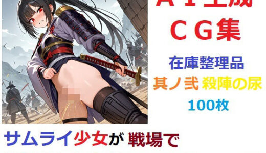 【2025-10-17発売】【在庫整理品】サムライ少女が戦場でお漏らししたりしてるだけのCG集其の弐・殺陣の尿【d_678796】【YOG】