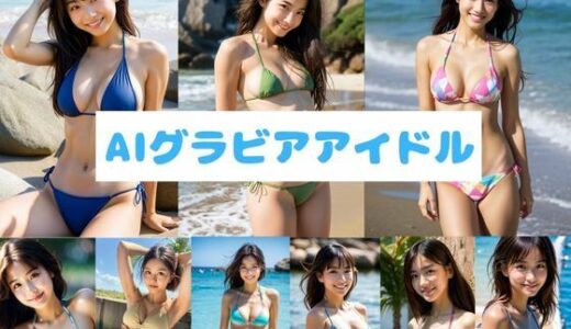 【2025-10-12発売】黒髪の誘惑〜AIグラビアアイドル〜【d_679437】【MK】