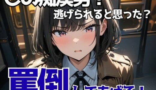 【2025-10-14発売】逃げられると思った？電車で恥を暴く、女子大生の宣告【d_683065】【夜の息抜き】