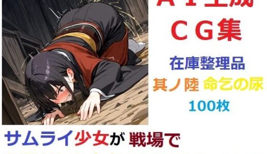 【2025-10-29発売】【在庫整理品】サムライ少女が戦場でお漏らししたりしてるだけのCG集其の陸・命乞の尿【d_683530】【YOG】