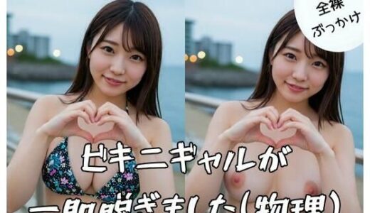 【2025-10-23発売】ビキニギャルが一肌脱ぎました（物理）【d_684338】【美女おじ】