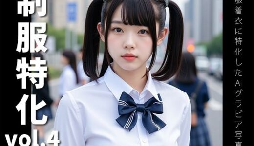 【2025-10-25発売】制服特化 vol.4 -AIグラビア写真集-【d_684929】【AIグラビア館】