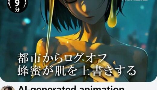 【2025-10-29発売】【9分HD】都市からログオフ――蜂蜜が肌を上書きする【d_686216】【AItuner】