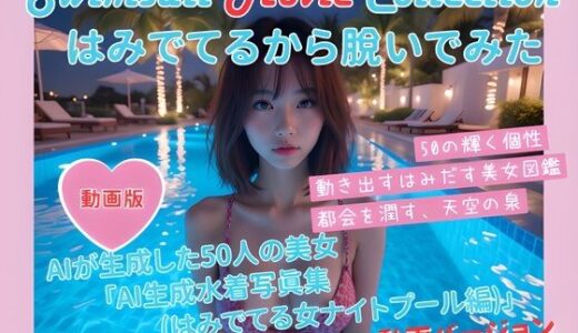 【2025-10-29発売】動く写真集（はみでてるから脱いでみた ナイトプール編）【d_686584】【damo】