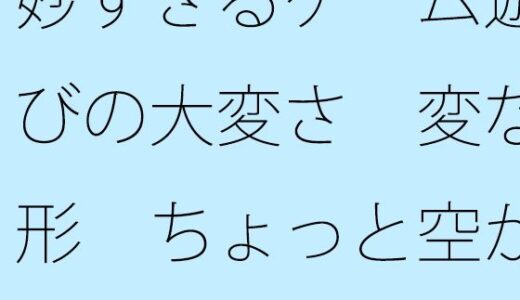 【2025-10-21発売】妙すぎるゲーム遊びの大変さ  変な形  ちょっと空から俯瞰して見ると違うのか・・【d_687258】【サマールンルン】
