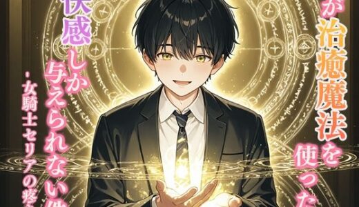 【2025-10-23発売】俺が治癒魔法を使ったら快感しか与えられない件 -女騎士セリアの疼き-【d_688962】【寝待月】