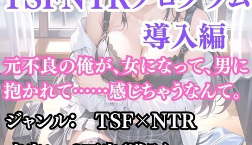 【2025-10-28発売】突然美少女にされた俺 TSFNTRプログラム  導入編【d_692185】【ウィザード】