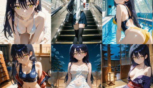 【2025-07-02発売】「機動戦士Gundam GQuuuuuuX」ニャアン セクシー写真集4（全500枚）【d_585609】【人の海】