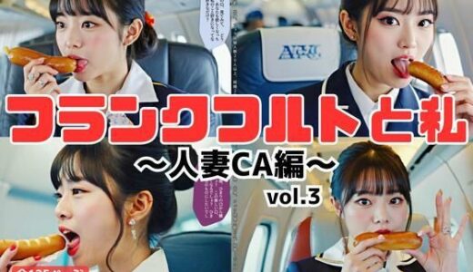 【2025-07-08発売】フランクフルトと私〜人妻CA編〜 vol.3【d_595529】【あらぶるま18＋】