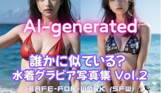 【2025-06-23発売】【AI実写】誰かに似ている？ 【実写風AI水着グラビア】Vol.2【d_598452】【美伝プロジェクト】