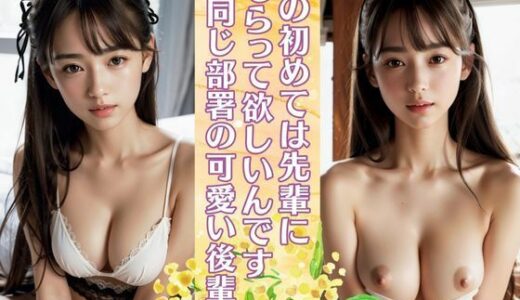 【2025-06-18発売】私の初めては先輩にもらって欲しいんです 同じ部署の可愛い後輩は清楚系巨乳美女【d_599996】【ルビーコスモス】