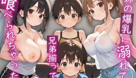 【2025-06-16発売】姉の爆乳に溺れて、兄弟揃って喰べられちゃった。【d_601782】【りんりんあーと@いらすと】
