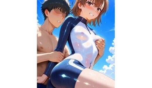 【2025-06-13発売】御坂〇琴  ウェットスーツでえっち（115枚）【d_604056】【HKMアート】