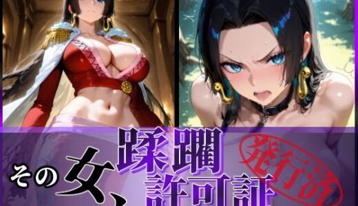 【2025-07-02発売】その女、蹂躙許可証発行済み -街の男たちに好き放題使われるヒロインCG集- ハンコック編【d_605222】【陥落工房】