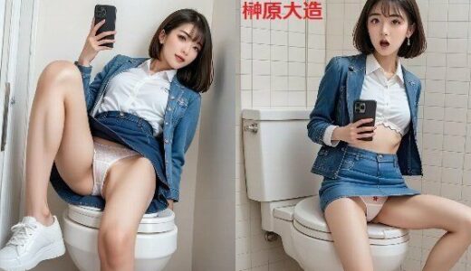 【2025-06-26発売】女子大生SNS投稿トイレパンチラ画像集【d_605833】【榊原大造】