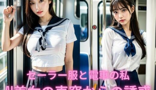 【2025-06-27発売】セーラー服と電車の私 AI美女の車窓からの誘惑【d_607992】【BAI Publishers】