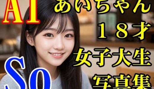 【2025-06-24発売】AIあいちゃん18才女子大生写真集「So」【d_608778】【木之本レール】