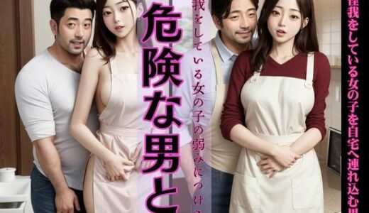 【2025-06-13発売】怪我をしている女の子の手当てと言って自宅へ連れ込む男、カフェで出会った二人【d_609083】【妄想美女図鑑】