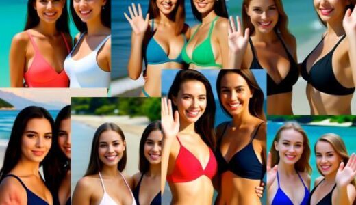 【2025-06-25発売】bikini girls【d_610990】【AI創造美女】