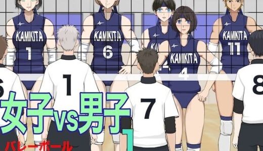 【2025-06-21発売】女子vs男子1バレーボール【d_611219】【ジュン】