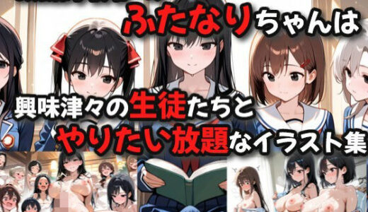 【2025-06-20発売】お嬢様学校唯一のふたなりちゃんは興味津々の生徒たちとやりたい放題なイラスト集【d_611480】【絶倫影法師2次】