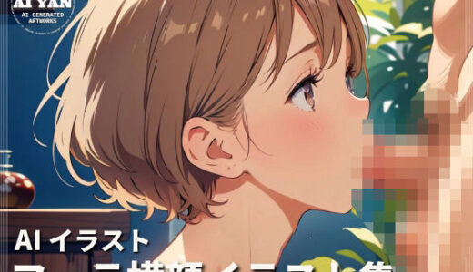 【2025-06-25発売】フェラ横顔 イラスト集【d_611620】【AI ヤン】