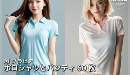 【2025-06-27発売】ポロシャツとパンティ【d_612084】【AI ヤン】
