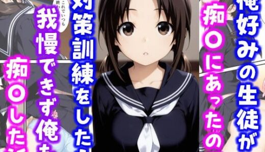 【2025-07-08発売】俺好みの生徒が痴〇にあったので対策訓練をしたら我慢できず俺も痴〇した話【d_615991】【種付け彦】