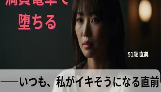 【2025-06-22発売】【シニア恋愛】「満員電車で堕ちる」〜いつも、私がイキそうになる直前で、私の降りる駅に着く〜51歳 直美【官能朗読】【d_616358】【熟恋ノスタルジア】