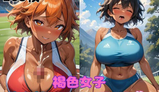 【2025-07-06発売】褐色女子陸上部エッチイラスト集【d_618608】【タマナシノオオカミ】