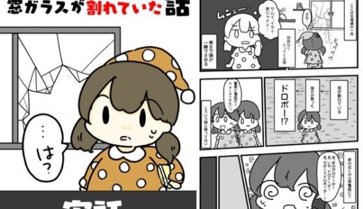 【2025-06-25発売】朝起きたら窓ガラスが割れていた話【d_618783】【ぴょこっとついんて】