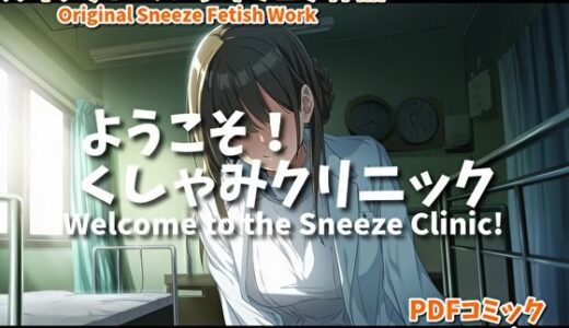 【2025-07-06発売】（くしゃみフェチ作品）ようこそ！くしゃみクリニック【d_619017】【くしゃみフェチ専門店】