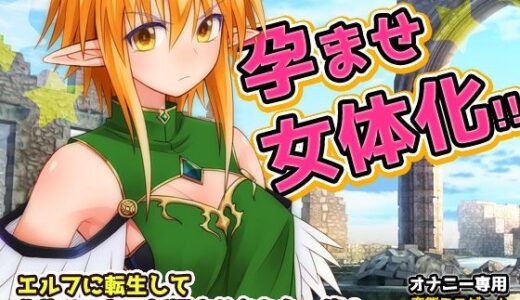 【2025-06-25発売】【Android版】孕ませ女体化｜エルフに転生して化物オークに妊娠させられた、俺！〜オナニー用ミニゲーム【d_619079】【同人美少女ゲーム】