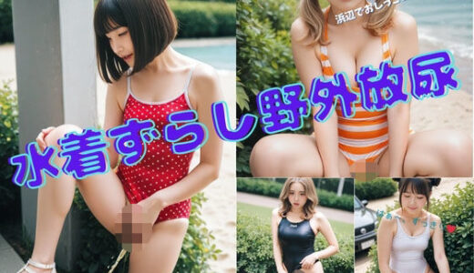 【2025-07-09発売】水着ずらし野外放尿【d_621100】【P-AI planning】