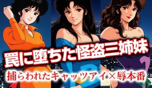 【2025-07-09発売】罠に堕ちた怪盗三姉妹 捕らわれたキャ●ツアイ×辱本番【d_621333】【ひとつなぎの秘宝館】