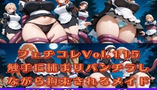 【2025-11-05発売】フェチコレVol.115 触手に捕まりパンチラしながら拘束されるメイドハーレム【枚数250枚】【d_621630】【満点星】