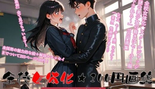 【2025-07-01発売】全校女体化★100円画集 〜セーラー裁きの舞台裏〜【d_622173】【真城の秘宝館】