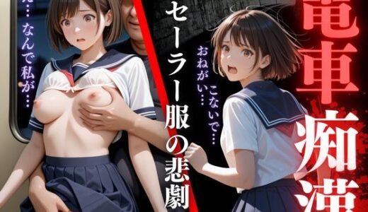 【2025-07-08発売】電車痴●  セーラー服の悲劇【d_623042】【ひみつ基地】