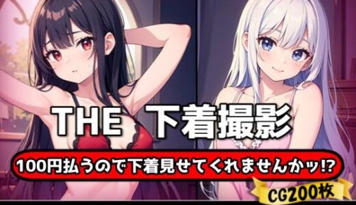 【2025-07-14発売】THE 100円払うので下着見せてくれませんかッ！？【ワンコインで可愛い女の子の下着調査ッ！】【d_623055】【THE 俺のターン！！】