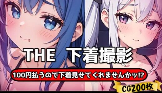 【2025-07-14発売】THE 100円払うので下着見せてくれませんかッ！？【ワンコインで可愛い女の子の下着調査ッ！Ver1.2】【d_623109】【THE 俺のターン！！】