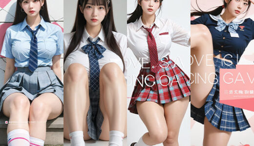 【2025-07-15発売】pony school uniform07，【d_627895】【miyochinAI】
