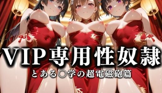 【2025-07-16発売】裏カジノのVIP専用性奴●──チャイナドレスで快楽提供。とある〇学の超電磁砲篇【d_628691】【性春みるく工房】