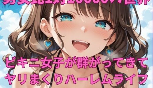 【2025-07-17発売】男女比1対10000の世界 ビキニ女子とセックスし放題でちんぽが乾く暇もないヤリ放題ハーレムライフ！！【d_630057】【TailorFetiAI-Pix】