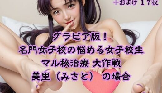 【2025-07-28発売】グラビア版 名門女子校の悩める女子校生マル秘治療 大作戦 美里の場合【d_632901】【AIiiii〜】