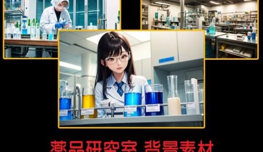 【2025-07-24発売】薬品研究室 背景素材【d_633383】【豊川内角】