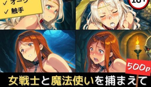 【2025-07-23発売】女戦士と魔法使いを捕まえて好き放題やっちゃいました【d_634433】【エロくのいちが大好き】