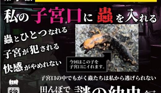 【2025-07-28発売】私の子宮口の中に蟲を入れる 第7話 田んぼで捕れた謎の幼虫編【d_636804】【シングルママの日常】