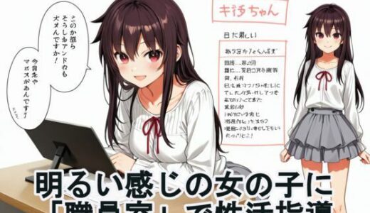【2025-07-29発売】明るい感じの女の子に「職員室で」性活指導【d_637375】【kurara natu】